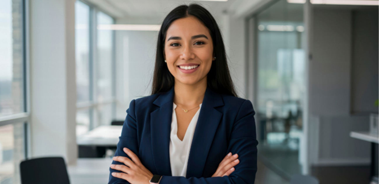 Young woman smiling with healthy dental crowns in Killeen 